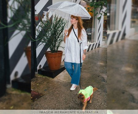 Capa de Chuva Corta Vento para Pet Boo - Verde | WestwingNow