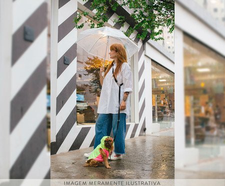 Capa de Chuva Corta Vento para Pet Boo - Verde | WestwingNow