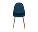 Cadeira em Veludo Hannah - Azul, Azul | WestwingNow