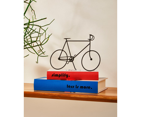 Escultura Bicicleta - Preto | WestwingNow