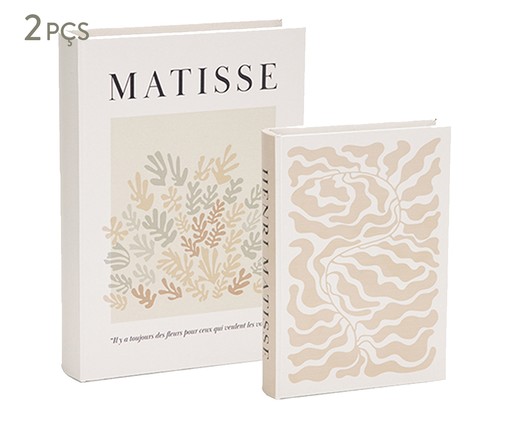 Jogo de Book box Matisse, Branco | WestwingNow