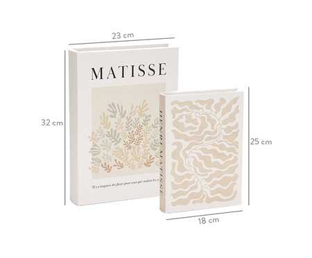 Jogo de Book box Matisse | WestwingNow