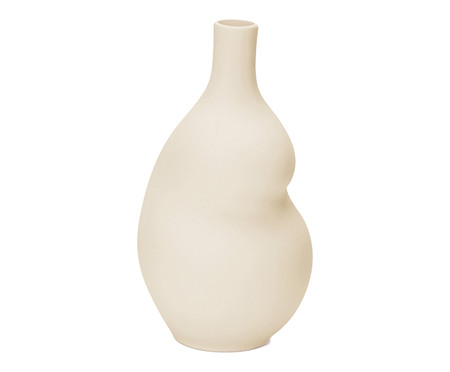 Vaso em Cerâmica Rebeca - Branco | WestwingNow