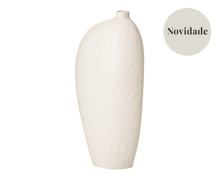 Vaso em Cerâmica Ana - Branco | WestwingNow