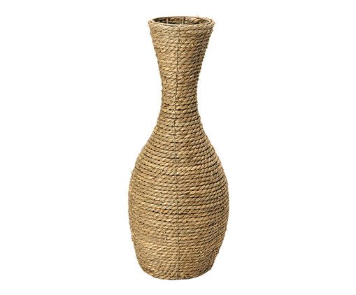 Vaso de Piso em Fibra Natural Maryann, Bege | WestwingNow