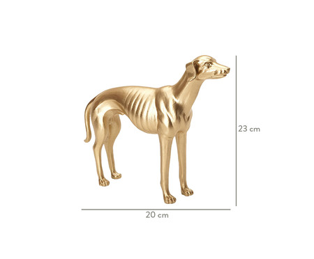 Adorno Cachorro - Dourado | WestwingNow