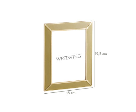 Porta-Retrato Flávia - Dourado | WestwingNow