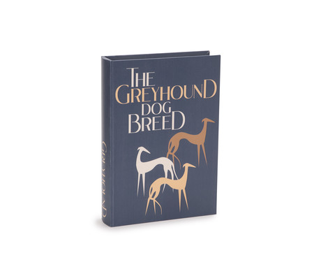 Jogo de Book Box The Greyhound Dog Breed | WestwingNow