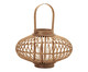 Lanterna em Bambu Milagros, Marrom | WestwingNow