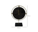 Relógio de Mesa em Metal Josie - Dourado, Preto e Dourado | WestwingNow