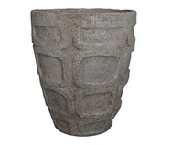 Vaso de Piso em Cimento Miriam - Cinza | WestwingNow