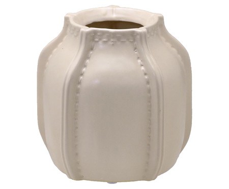 Vaso em Cerâmica Ivete l -  Bege | WestwingNow