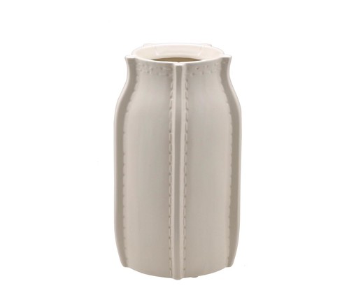Vaso em Cerâmica Ivete -  Bege, Bege | WestwingNow