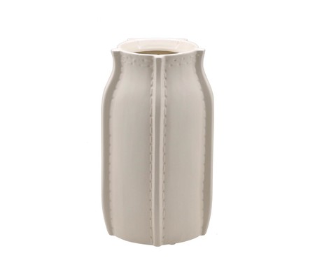 Vaso em Cerâmica Ivete -  Bege | WestwingNow