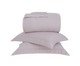Jogo de Cobre Leito Cetim Damask Square - 300 Fios, Rosa Pluma | WestwingNow