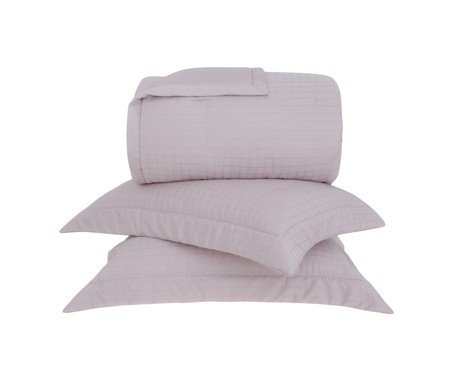 Jogo de Cobre Leito Cetim Damask Square - 300 Fios