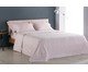 Jogo de Cobre Leito Cetim Damask Square - 300 Fios, Rosa Pluma | WestwingNow