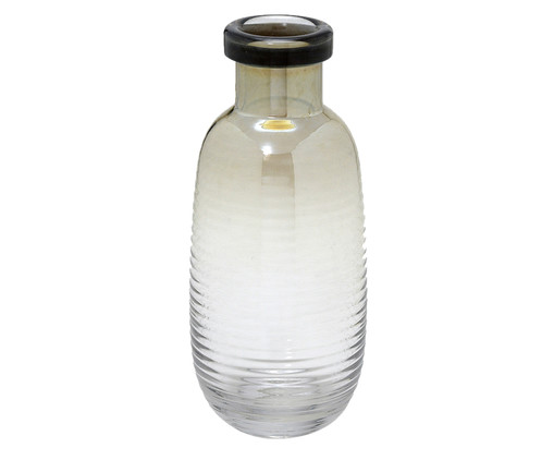 Vaso em Vidro Wili - Chumbo, Transparente e Champagne | WestwingNow
