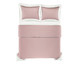 Jogo de Duvet Acetinado Savona Rosa e Branco 200 Fios - Queen Size, Rosa e Branco | WestwingNow