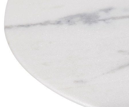 Mesa Saarinen Oval Espirito Santo Base Preta | Westwing