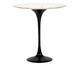 Mesa Lateral Saarinen Espirito Santo - Base Preta, Preto | WestwingNow