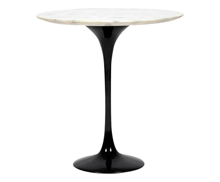 Mesa Lateral Saarinen Espirito Santo - Base Preta | WestwingNow