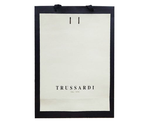 Sacola Trussardi - 35x24cm, Branco | WestwingNow