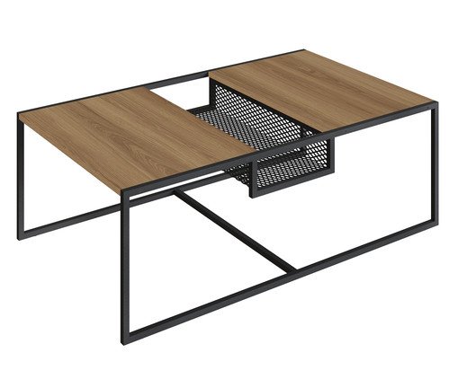 Mesa de Centro York II - Hanover e Preto, Hanover | WestwingNow