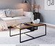 Mesa de Centro York II - Hanover e Preto, Hanover | WestwingNow