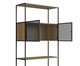 Estante York 2 Portas - Hanover e Preto, Hanover | WestwingNow