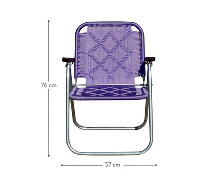 Cadeira Japú - Lilás | WestwingNow