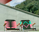 Cadeira Japú - Rosa e Verde Musgo, Rosa | WestwingNow