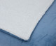 Cobertor Plush Sherpa - Céu, Azul Céu | WestwingNow