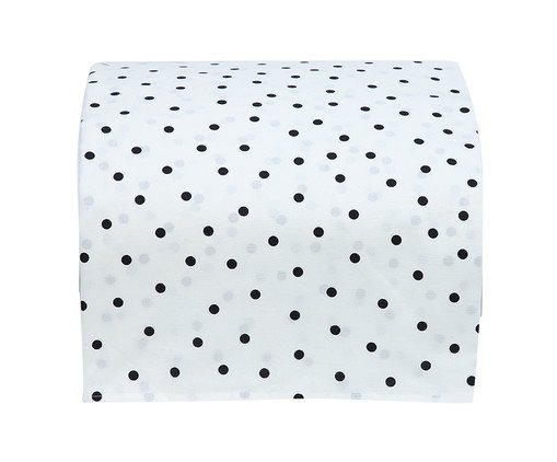 Lençol Superior Dots Grafite - 100% Algodão, Grafite | WestwingNow