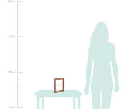 Porta-Retrato Ana Clara - Marrom | Westwing