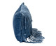 Almofada em Veludo com Franjas Whisper Celeste - 50X30cm, Azul | WestwingNow