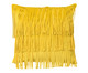 Almofada em Veludo com Franjas Breeze Girassol - 50X50cm, Amarelo | WestwingNow
