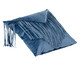 Almofada em Veludo com Franjas Poncho Celeste - 50X50cm, Azul | WestwingNow