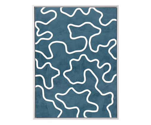 Quadros em Canvas Alex Azul - 80x60 cm, Colorido | WestwingNow