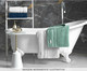 Toalha de Banho em Algodão Lorenzi 560 g/m² - Branca, Branco | WestwingNow