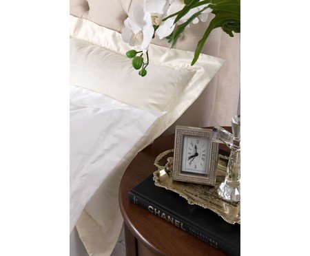 Fronha Finesse Bordado Branco 400 Fios - 70X50cm | Westwing