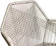 Cadeira Tropicália em Corda Náutica - Cinza e Preto, cinza | WestwingNow