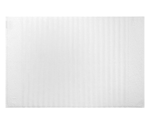 Toalha de Piso Ondulato 720 g/m² - Branca, Branco, Colorido | WestwingNow