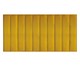 Jogo de Cabeceira Modular Veludo Autoadesivas Bauhaus III - Amarelo, Amarelo | WestwingNow