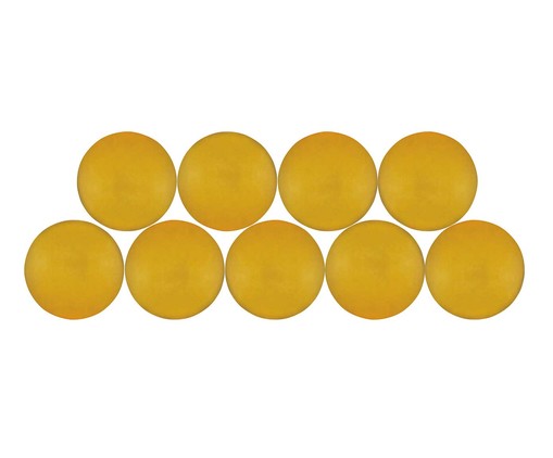 Cabeceira Modular em Veludo Autoadesivas Circles - Amarelo, Amarelo | WestwingNow