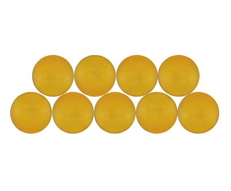 Cabeceira Modular em Veludo Autoadesivas Circles - Amarelo | WestwingNow