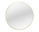 Espelho de Parede Carla Dourado - 76 cm, Dourado | WestwingNow