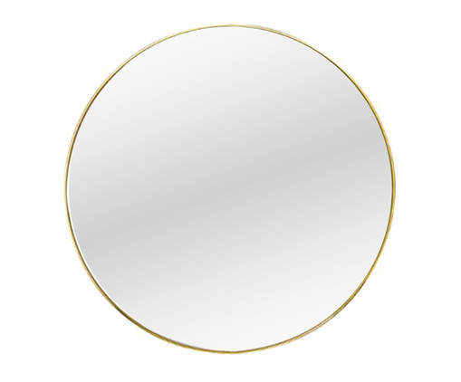 Espelho de Parede Carla Dourado - 76 cm, Dourado | WestwingNow