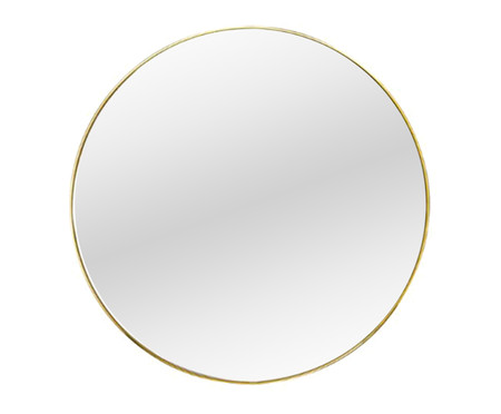 Espelho de Parede Carla Dourado - 76 cm | WestwingNow