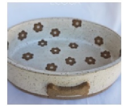 Comedouro Oval em Cerâmica Spring - Colorido